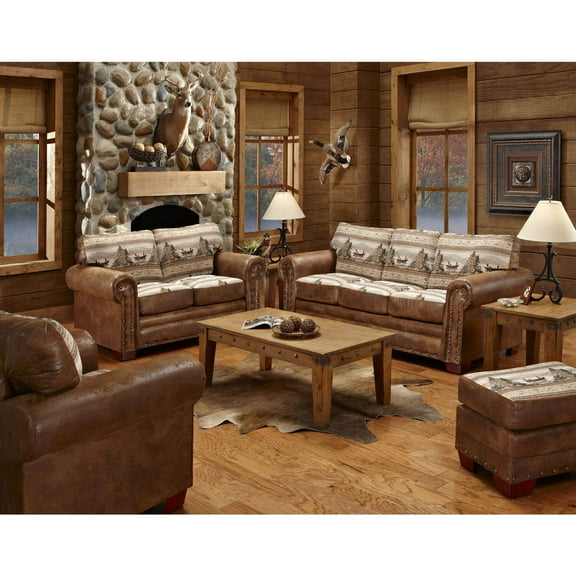 American Furniture Classics Model 8500 Alpine Lodge 4-Piece Set