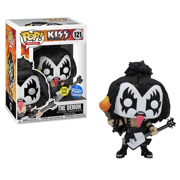 Funko POP! KISS: The Demon - Glow in the Dark Collectible - Online Exclusive