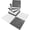 White&Dark Grey, variant on Peel and Stick Floor Tile 12 x 12 Inch Self Adhesive Marble Vinyl Flooring Tile Removable Sticker Tiles for Bedroom Bathroom Kitchen, 20 Pack