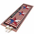 thumbnail image 2 of Independence Day 2'x6' Runner Rug, U.S Flag Stars Red White Striped Washable Non-Slip Area Rugs for Hallway Kitchen Floor Bedroom Entryway, StainResistant Laundry Carpet Decoration Indoor Mat, 2 of 9