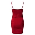 thumbnail image 4 of FcBaudy Robe Sans Manches Col Rond, Robes d'Été pour Femmes, Robes Femmes Style Vacances Robe Mini Décontractée Sans Manches, 4 of 7