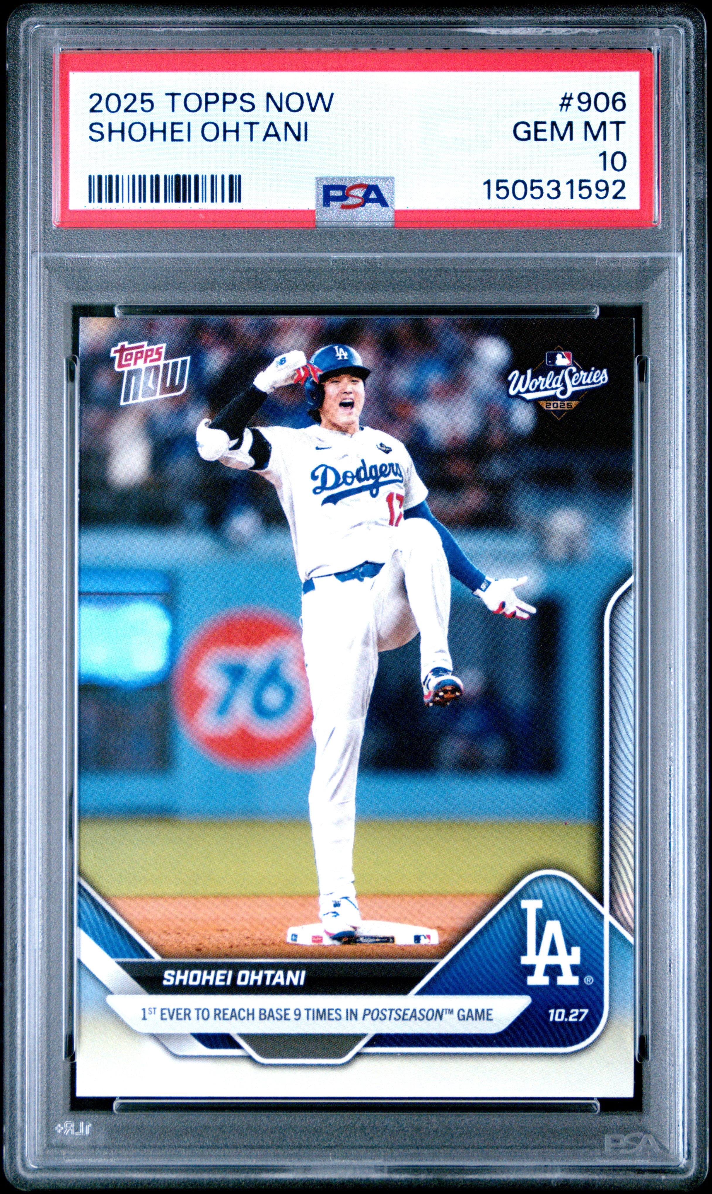 Shohei Ohtani 2023 Topps Now Offseason Baseball Card #OS23 Graded 