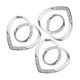 thumbnail image 5 of HEALEEP 3Ud Anillos Para Pañuelos Con Antideslizante Para Y, 5 of 8
