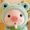 thumbnail image 4 of Cute Plush Toys Adorable Plush Doll Anime Doll Pillow Cartoon Toy Plush Stuffed Sleeping Toy Pig with Feeding Bottle Plushy for Sofa Home Car Decoration Kids Children Toddlers Stuffed Animal Pillow, 4 of 4