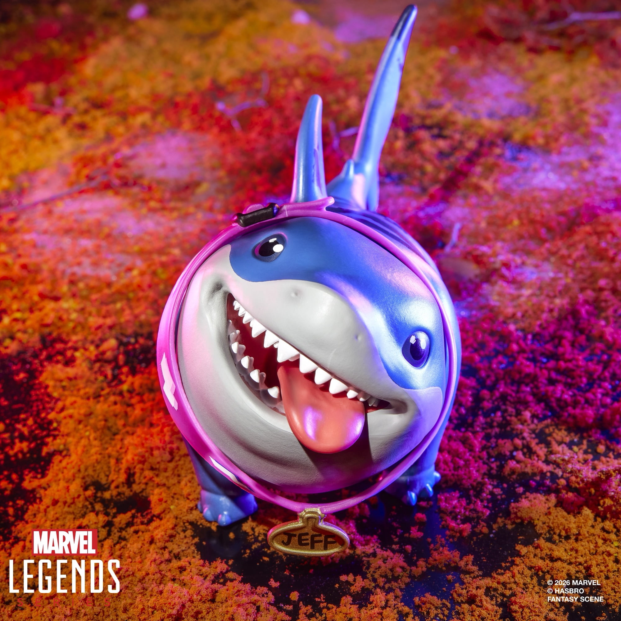 Marvel Legends Series Marvel Rivals Venom & Jeff the Land Shark 6-Inch Action Figures