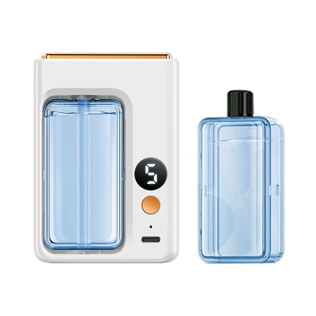 Binwennn Mini Berceau avec Rangement Machine à Parfum Automatique 50ml Machine d'Aromathérapie Domestique Diffuseur de Parfum pour Chambre