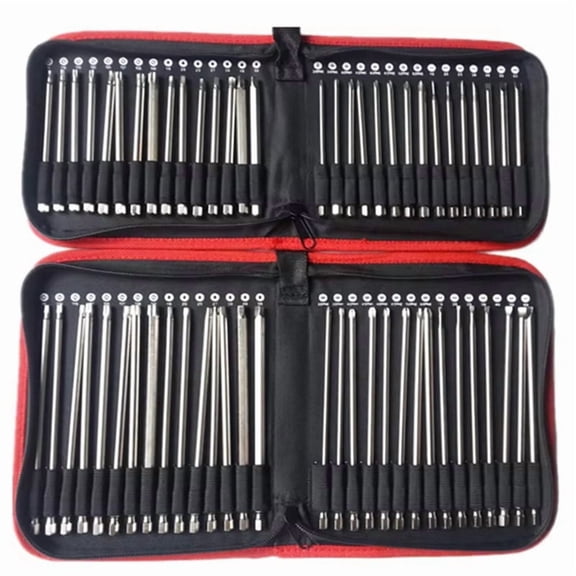 30Pcs Set 150mm S2 Steel Magnetic Screwdriver Bits 1/4 Inch Hex Shank Power Tools Slotted Square Torx