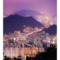 thumbnail image 3 of Ambesonne Urban Duvet Cover Set, Skyline of Busan Korea, Twin, Purple Violet, 3 of 3