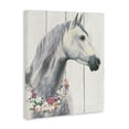 thumbnail image 2 of Stupell Industries Farmhouse Spirit Stallion with Flowers Canvas Art, 16 x 20, by James Wiens, 2 of 7