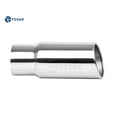 thumbnail image 4 of Fedar Inlet 5 Outlet 6 inch Rolled End Angle Cut Truck Exhaust Tip Tail Pipe Tailpipe, 4 of 6