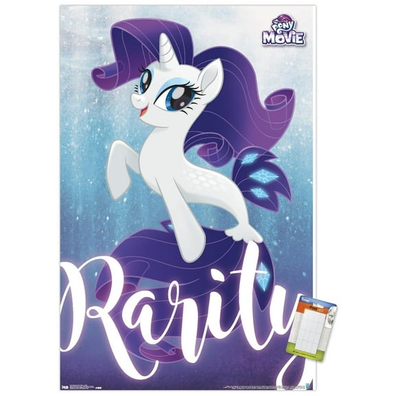 Hasbro My Little Pony Movie - Rarity Wall Poster, 14.725" x 22.375"
