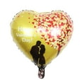 thumbnail image 1 of LCXmlly Ballon Décoratif Cœur Romantique Ballon Gonflable Réutilisable Décoration Joyeuse Saint-Valentin (2 Pcs), 1 of 6