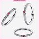 thumbnail image 4 of Anillo omantico paramujer,sortja de doble Diamante,sortija deamor con corona entrelazada, Anillobrillante de corazon radiante para mujer,doble anillo de boda, joyeria fina decompromiso, regalo, 4 of 4