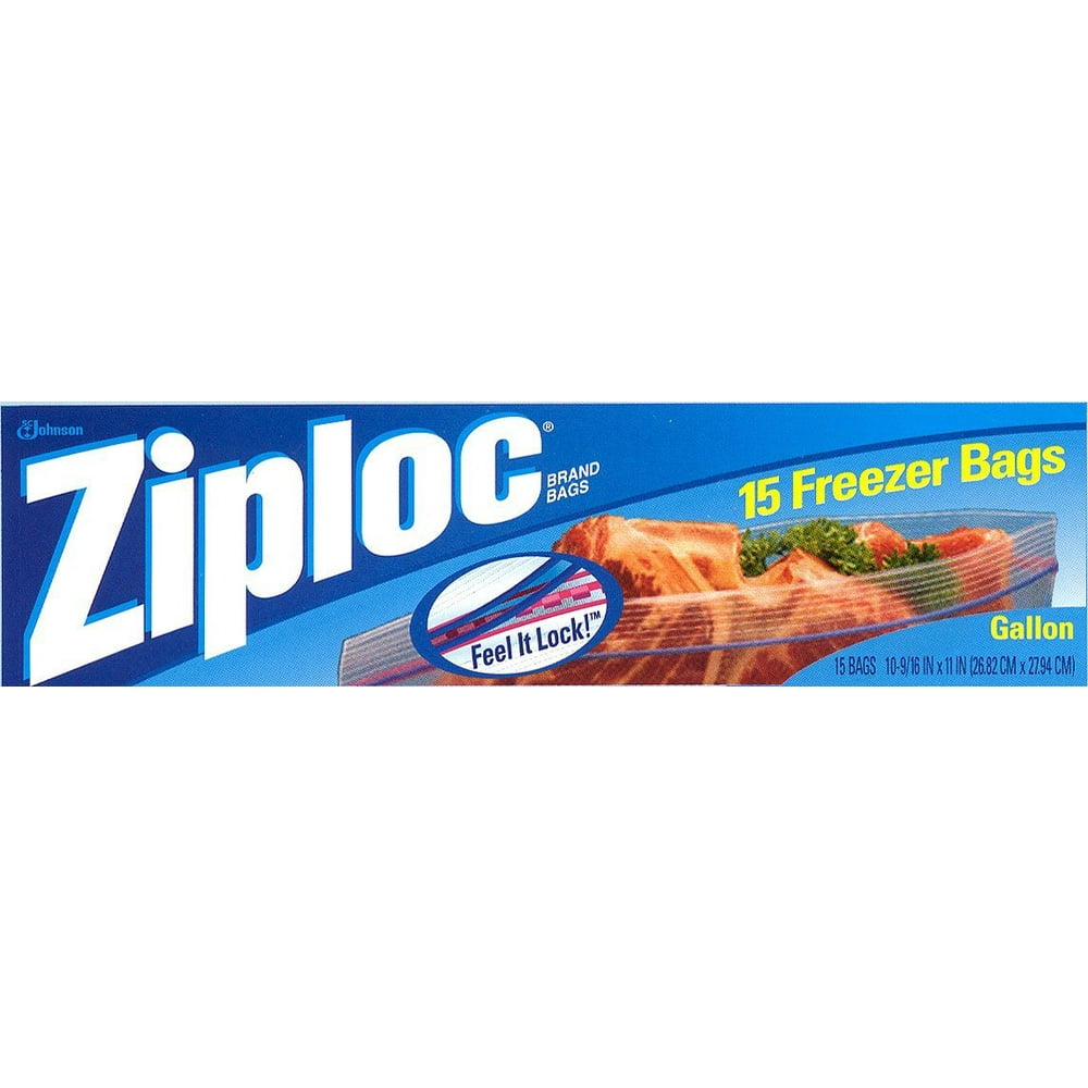 SC Johnson 00389 1 Gallon Freezer Bags 15 Count
