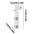 thumbnail image 3 of Kugisaki Fish Tank Filter Three In One Filter Pump Circulation System Small Water Purification Pump Built In Aquarium on Clearance, 3 of 9