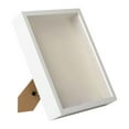 thumbnail image 4 of DOLITY Shadow Box Frame Decorative Memory Box for Handicrafts Medals Wedding Photos White, 4 of 9