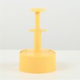 thumbnail image 4 of Burger Patty Press Nonstick Manual Meat Presser for Home Kitchen | Ergonomic ABS Hamburger Maker | Includes 100 Greaseproof Papers | Easy Clean | 6.6x4in | Gray/Yellow | 1 Pack, 4 of 8