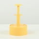 thumbnail image 4 of Prensa para hamburguesas caseras | Prensa manual antiadherente con 100 hojas de papel antigrasa | Aparato de cocina ABS gris o amarillo para preparar hamburguesas fácilmente, 4 of 8