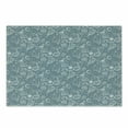 thumbnail image 1 of Sea Shells Cutting Board, Doodle Hand Drawn Style Starfish Pattern Monochrome Abstract Aquatic Print, Decorative Tempered Glass Cutting and Serving Board, Small Size, Blue Grey White, by Ambesonne, 1 of 1