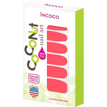  par Incoco ongles Strips polonais Happy Go Lucky