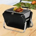 thumbnail image 2 of Compact Charcoal Grill - Portable Tabletop BBQ Stove for Outdoor Cooking, Ideal for RV Travel, Picnics, Backyard & Patio, 2 of 6