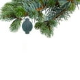 thumbnail image 3 of Folding Paper Lantern Ornament Green - Set of 12, 3 of 3