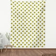thumbnail image 4 of Ambesonne Honey Bee Fabric by the Yard Upholstery, Graphical Flying Insects, 10 Yards, Yellow Charcoal Grey, 4 of 5