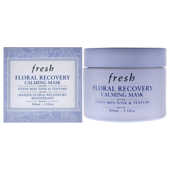 Masque Apaisant de Récupération Floral par Fresh pour Femme - Masque 3,3 oz