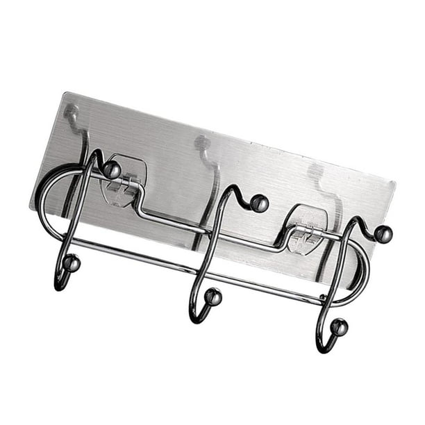 para proteger de material acero Inoxidable Ropa Toalla Clavija Puerta Colgador De Pared Gancho