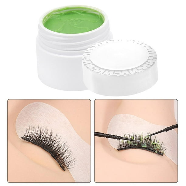 Removedor de pegamento de pestañas shamjiam Crema removedora de extensiones de pestañas fruta 10G