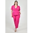 thumbnail image 1 of Conjunto sastre manga corta Roman Fashion /Tallas Extras, 2-4369 (Fiusha) fucsia 42, 1 of 6