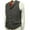 Dark Gray, variant on Men's Retro Tweed Suit Vest Western Herringbone Breasted Slim Blazer Regular Fit Dress Waistcoat for Jacket Blue L