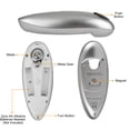 thumbnail image 5 of Electric Can Opener for Seniors with Arthritis,Auto Cutting,Smooth Edge,Battery Operated,Silver, 5 of 7