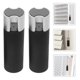 thumbnail image 3 of 2pcs Blinds Handles Curtain Cord Weights Pull String Pendants for Vertical Blind Roller Blinds Drapes Window Shutter Plastic Black, 3 of 3