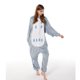 thumbnail image 4 of Pijama de una pieza de dibujos animados para padres e hijos, ropa de rendimiento de otoño e invierno para animales, ropa para el hogar, 4 of 6