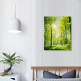 thumbnail image 3 of Shiartex Canvas Wall Art Picture 16x20in for Living Room Bedroom Thick Forest Print On Canvas 16x20in, 3 of 3