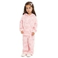 thumbnail image 4 of Wonder Nation Hello Kitty Baby and Toddler Girls Graphic Fleece Cargo Pants, Sizes 12M-3T, 4 of 11