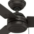 thumbnail image 4 of Hunter Cassius 52" Indoor and Outdoor Ceiling Fan w/ Pull Chain, Bronze, 4 of 7