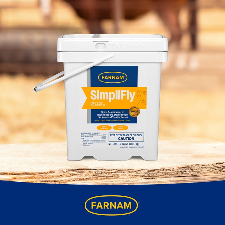 Farnam SimpliFly Horse Feed-Thru Fly Control Medication, 60 Day