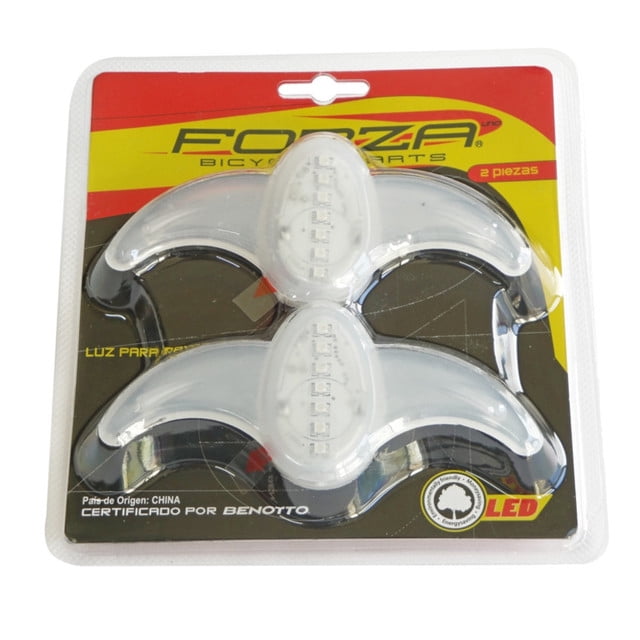 Luz Bicicleta Rayos Luz Blanca 12 Funciones/7 Leds Forza FORZA LUZFOR0034