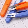 thumbnail image 4 of 10 Pcs Embroidery Scissors, Sewing Scissors, Yarn Scissors Portable Scissor U-Type Fishing Thread Cutter, Mini Small Snips Trimming Nipper, DIY Stitch Supplies, 4 of 5