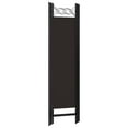 thumbnail image 3 of vidaXL 4-Panel Room Divider Brown 160x180 cm, 3 of 5