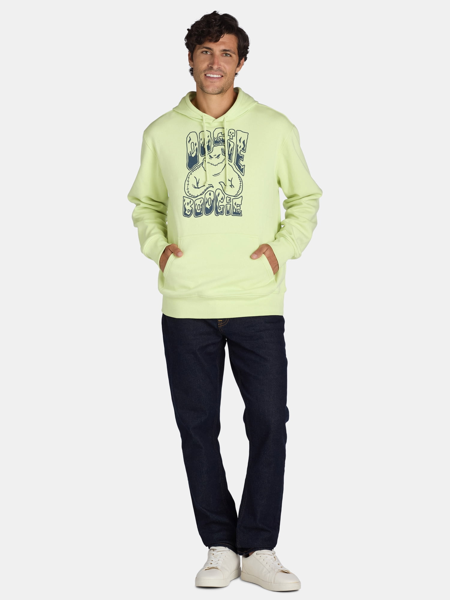 Nightmare Before Christmas Men's Oogie Boogie Graphic Hoodie, Sizes S-3XL