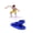 Yellow, variant on Mini Surfer Dashboard Car Ornament, Kinetic Rocking Toy with Gravity Sensing, Cute Dashboard Figurine for Car Truck SUV, No Battery Needed, Ideal for Beach Lovers