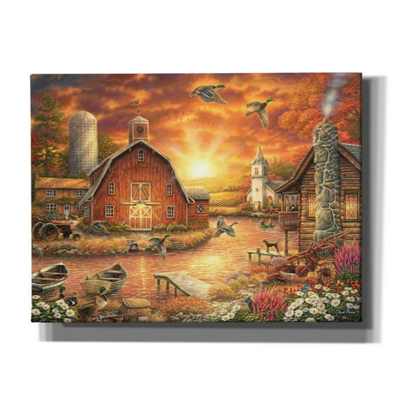 Epic Graffiti 'Honey Drip Farm' by Chuck Pinson, Canvas Wall Art, 16"x12"