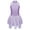 Lavender, variant on inhzoy Kids Girls Mock Neck Sleeveless Ballet Dance Leotard Dress