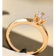 thumbnail image 4 of 1.50Ct Round Cut Lab Created Diamond Women's Engagement Ring 14K Yellow Gold Plated, 4 of 4