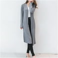 thumbnail image 4 of aidice Long Cardigans for Women Casual Long Sleeve Fitting Tops Fall Comfy Trendy Open Front Cardigans, 4 of 7