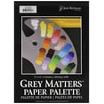 thumbnail image 1 of Jack Richeson Grey Matters Paper Palette (50 Sheets), 9" x 12" Paper for Paint Mixing, 1 of 2