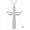 Angle Cross, variant on Waterdrop Urn Necklaces for Ashes 925 Sterling Silver Teardrop Urn Necklace Cremation Necklace for Ashes Human Pet Urn Gifts for Women